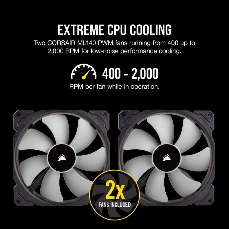 CORSAIR iCUE H115i RGB PRO XT Liquid CPU Cooler - Image 3