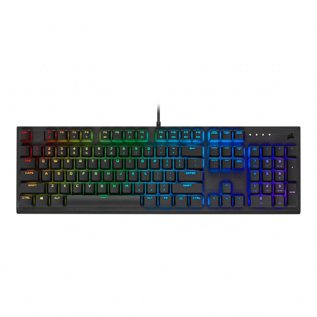CORSAIR K60 RGB PRO Mechanical Gaming Keyboard - CHERRY VIOLA