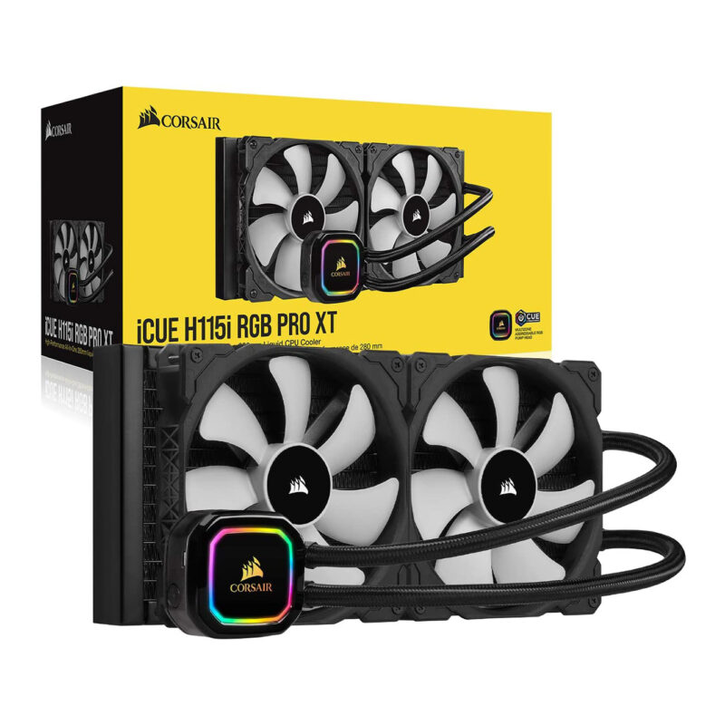 CORSAIR iCUE H115i RGB PRO XT Liquid CPU Cooler - Image 2