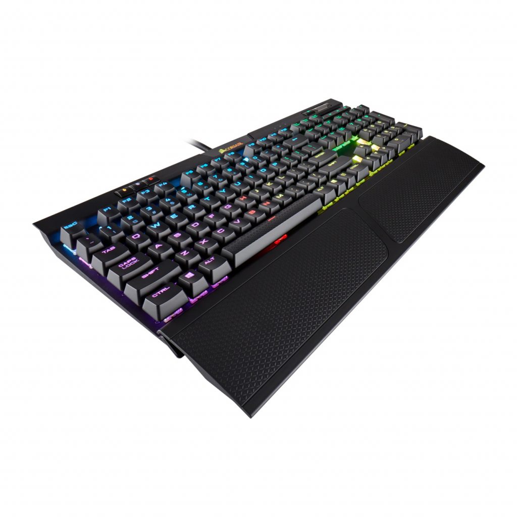 CORSAIR K70 RGB MK.2 RAPIDFIRE Mechanical Gaming Keyboard - CHERRY MX BLUE / RED / SPEED