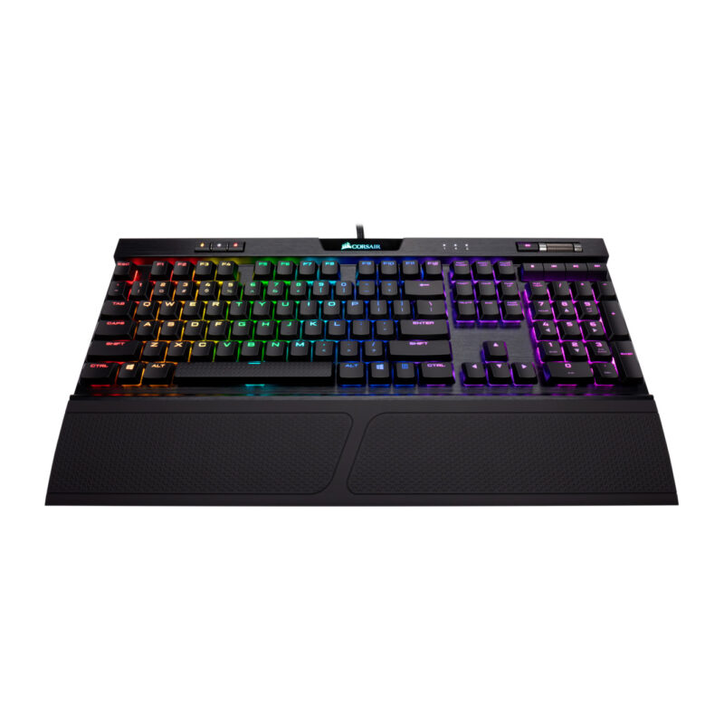 CORSAIR K70 RGB MK.2 Low Profile Mechanical Gaming Keyboard - CHERRY MX LOW PROFILE RED / SPEED - Image 10