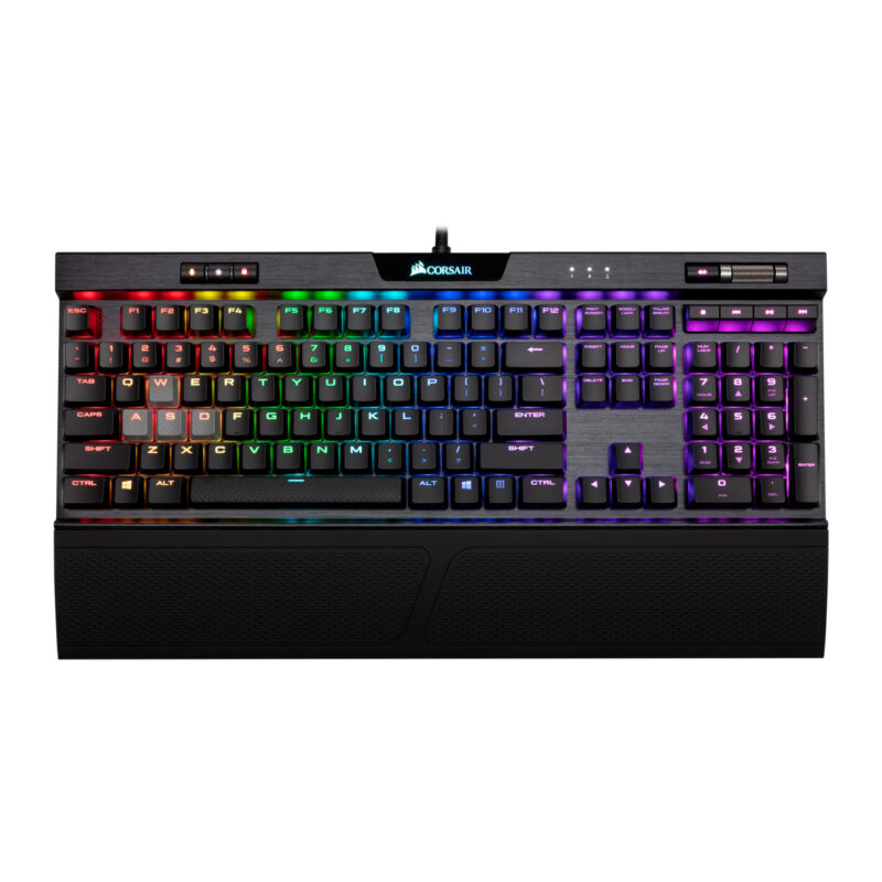 CORSAIR K70 RGB MK.2 Low Profile Mechanical Gaming Keyboard - CHERRY MX LOW PROFILE RED / SPEED - Image 9