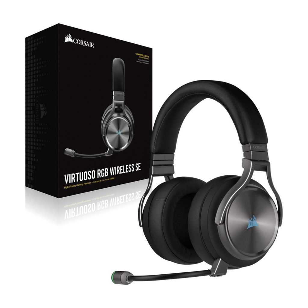 CORSAIR Virtuoso Wireless SE High-Fidelity 7.1 Surround Sound Gaming Headset