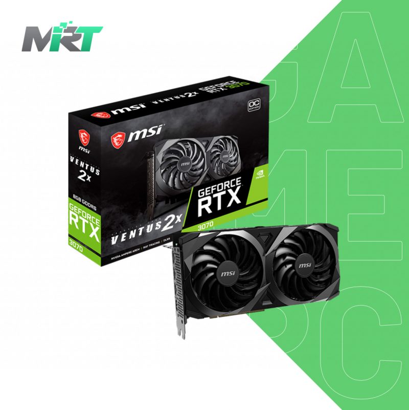 MSI Ventus 2x RTX3070 OC 8GB GDDR6 GPU 1