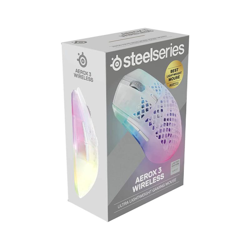 SteelSeries Aerox 3 Ghost Wireless 6