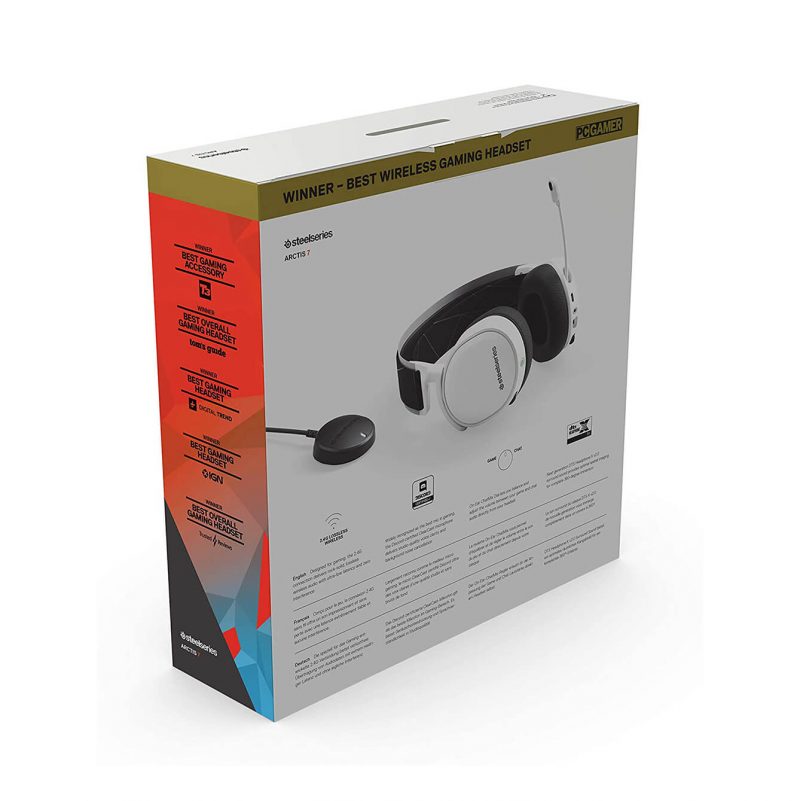 SteelSeries Arctis 7 Wireless White 5