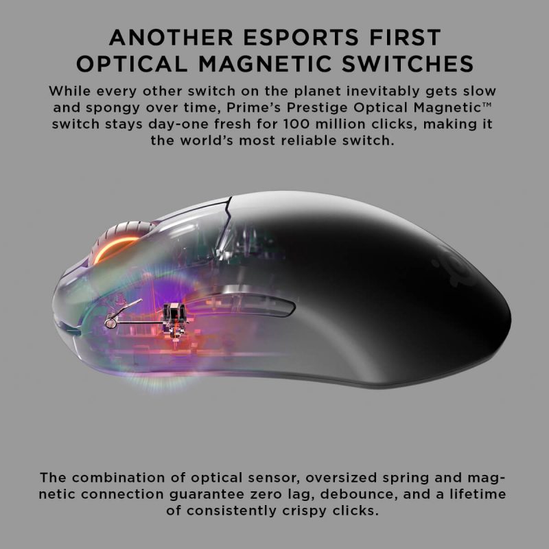 SteelSeries Prime Wireless Pro Series Gaming Mouse 1 1