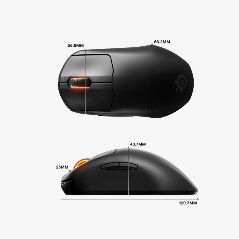 SteelSeries Prime Wireless Pro Series Gaming Mouse 7 1