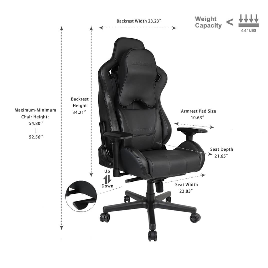 ANDA SEAT Dark Knight Series Premium Gaming Chair Mr.IT Computer