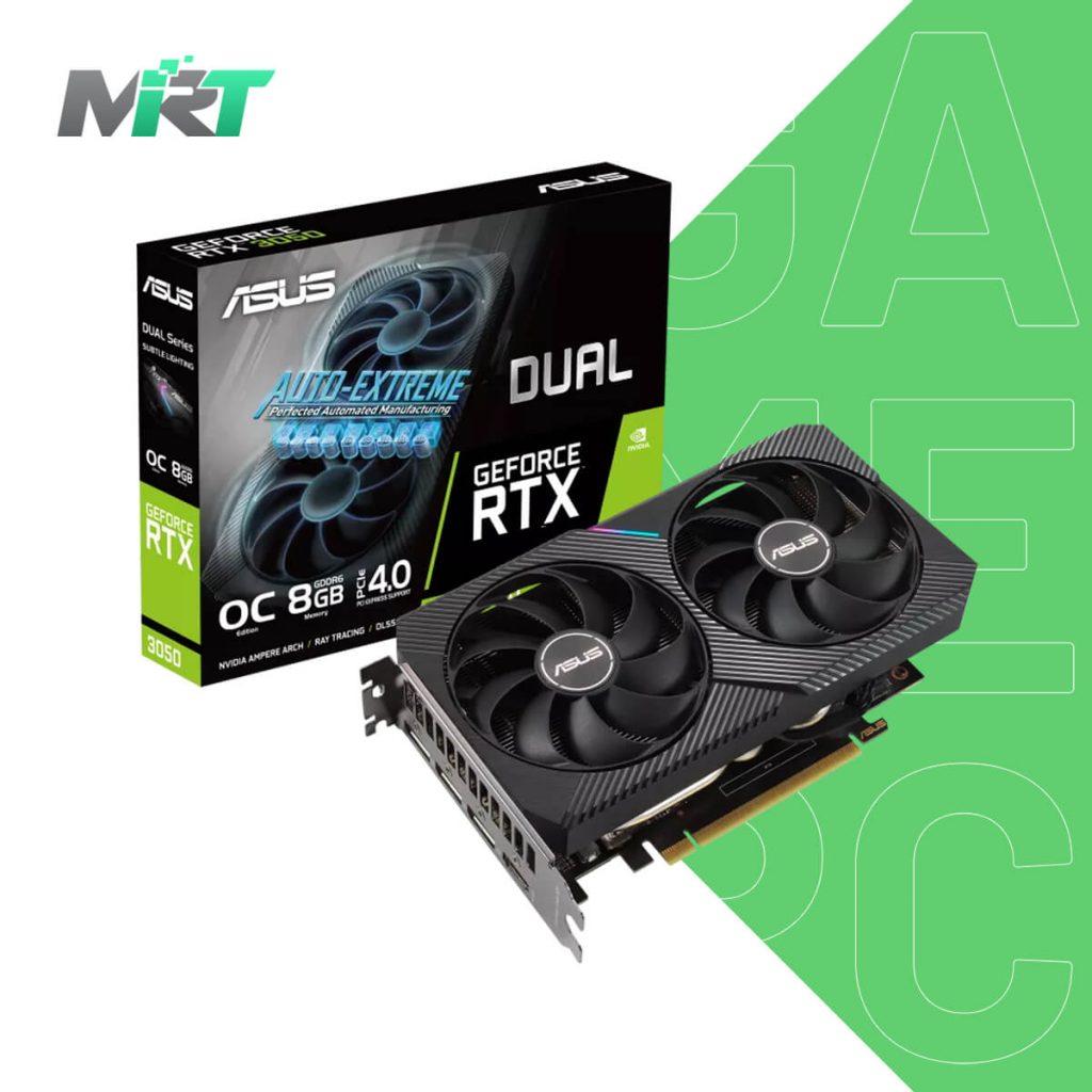 ASUS Dual RTX 3050 OC 8GB GDDR6 GPU - Mr.IT Computer