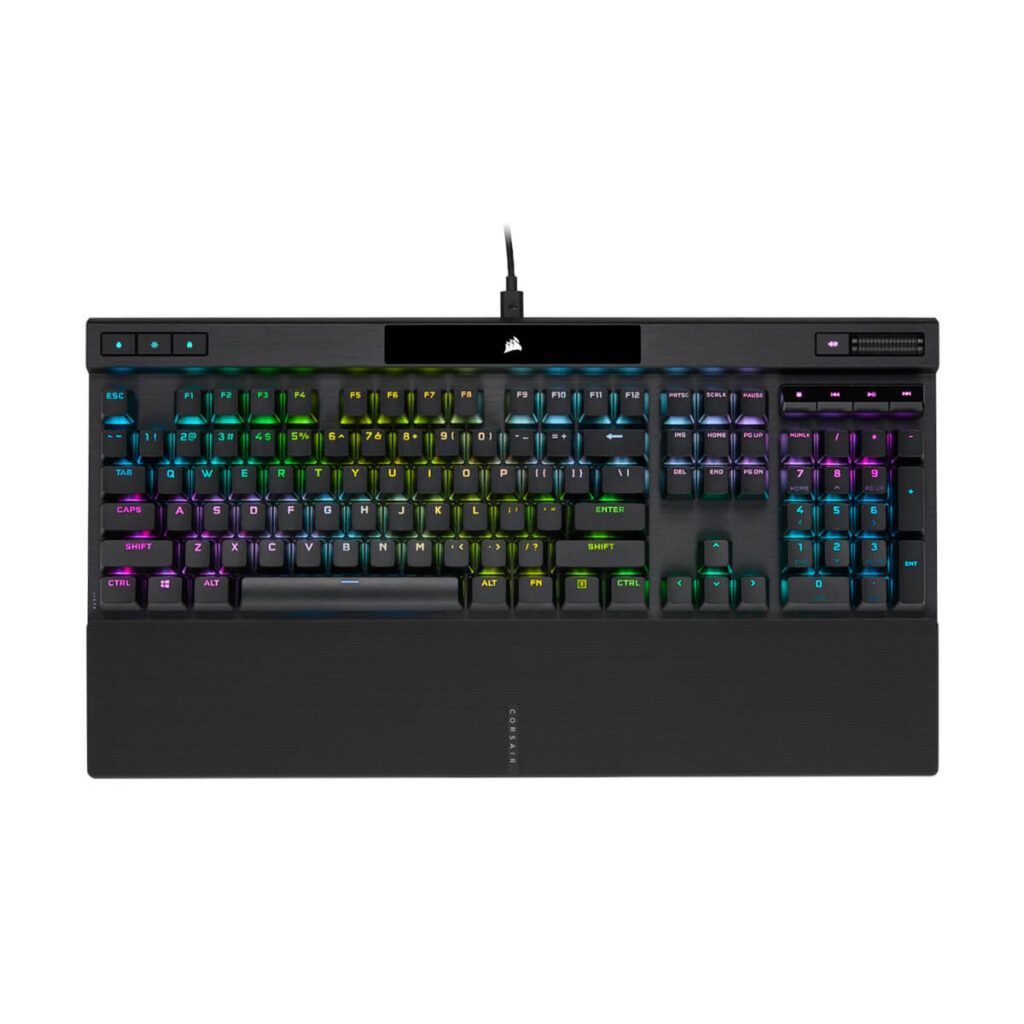 CORSAIR K70 RGB Pro Mechanical Gaming Keyboard with PBT Double Shot Pro Keycaps - CHERRY MX BLUE / BROWN / RED / SILENT / SPEED / OPX