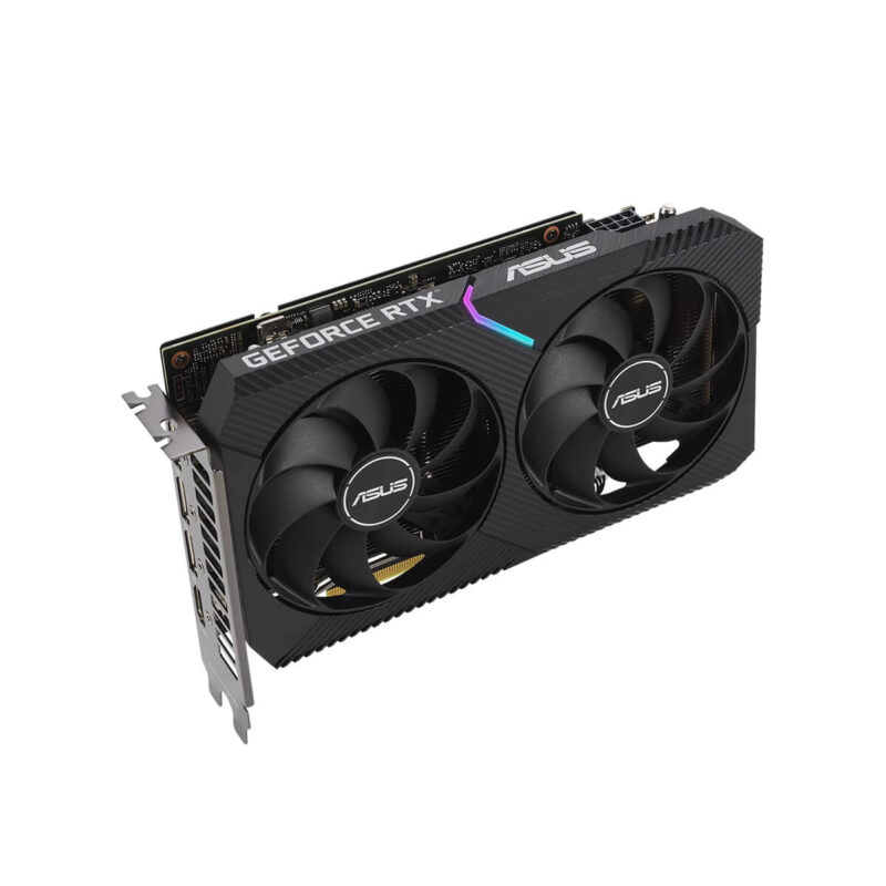 Asus Dual RTX3060 Ti Mini 8GB GDDR6 GPU 2