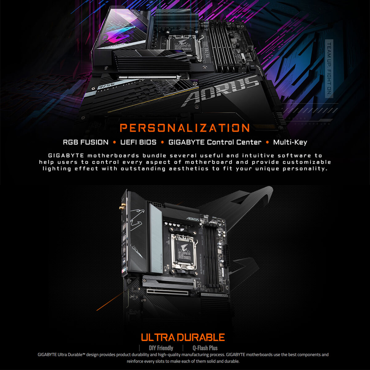 GIGABYTE X670 AORUS Elite AX 8