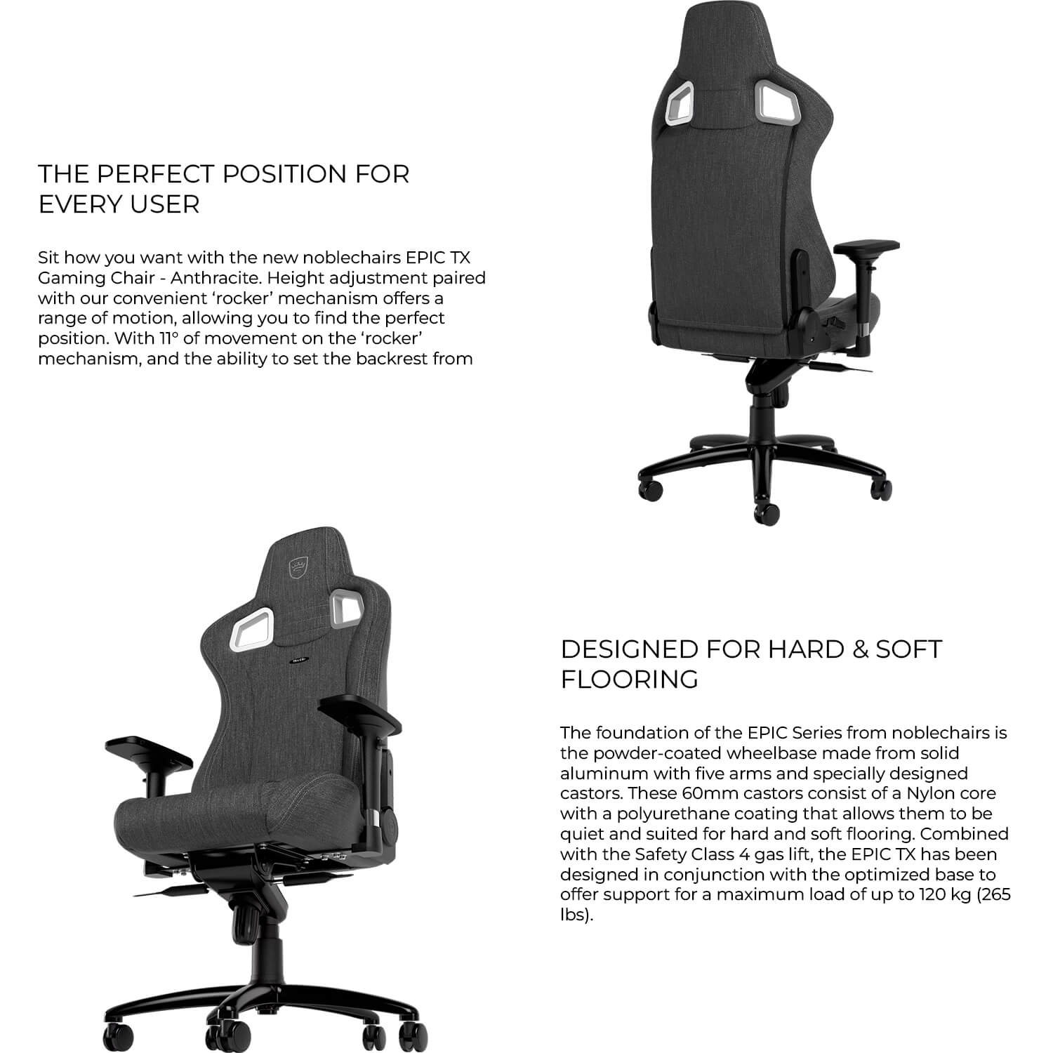 Noblechairs Epic Tx Fabric fea3