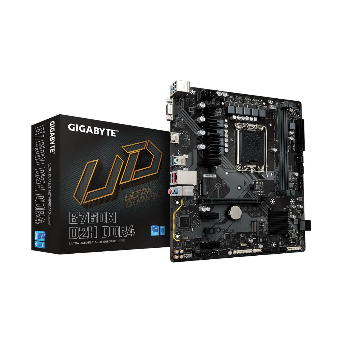 GIGABYTE B760M D2H DDR4 MATX Motherboard - Mr.IT Computer