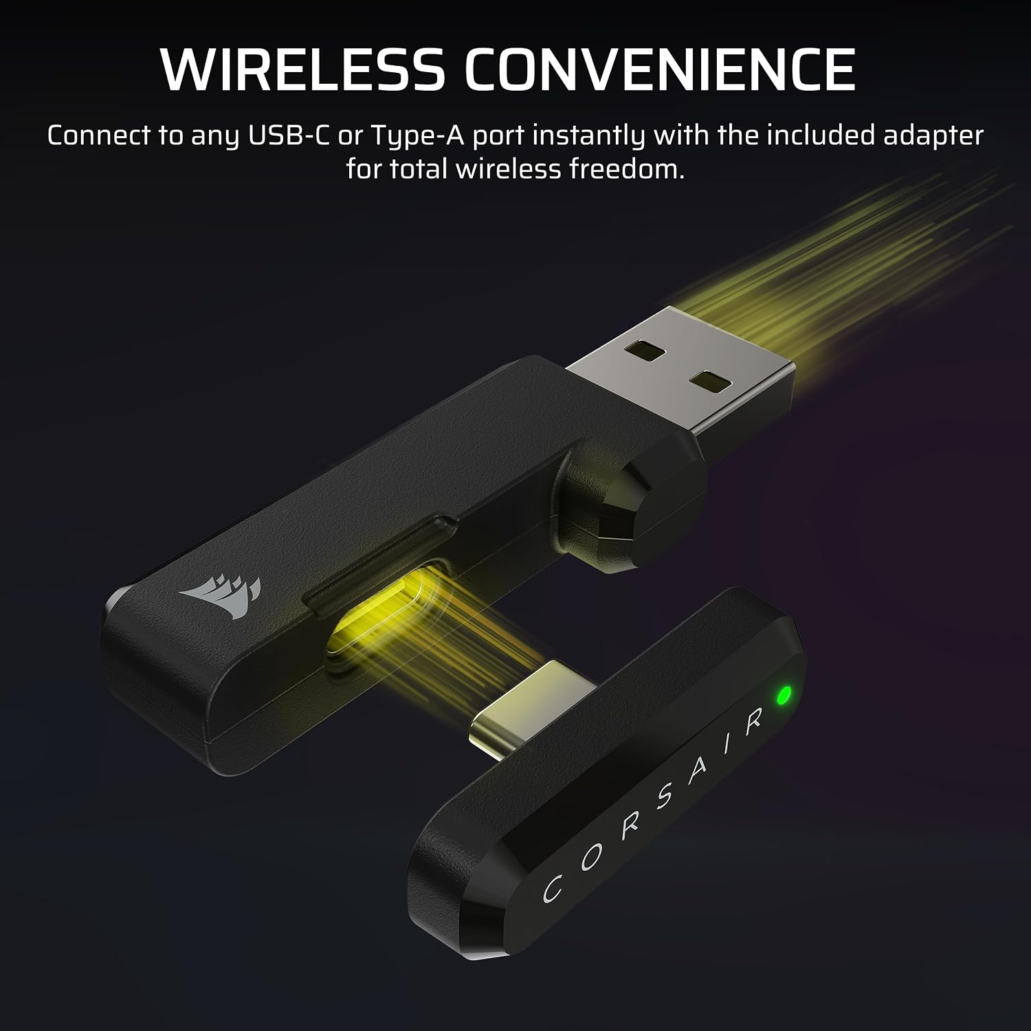 CORSAIR HS35 V3 Wireless Gaming Headset with Dolby Atmos - Image 5
