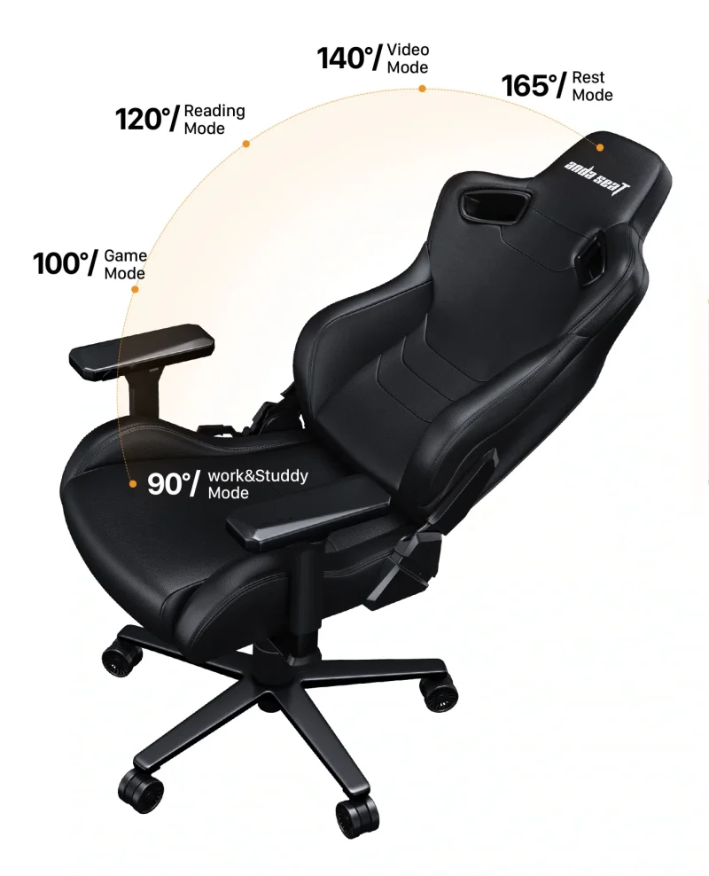 90 165 degreerecline kaiser frontier series xl gaming chairs