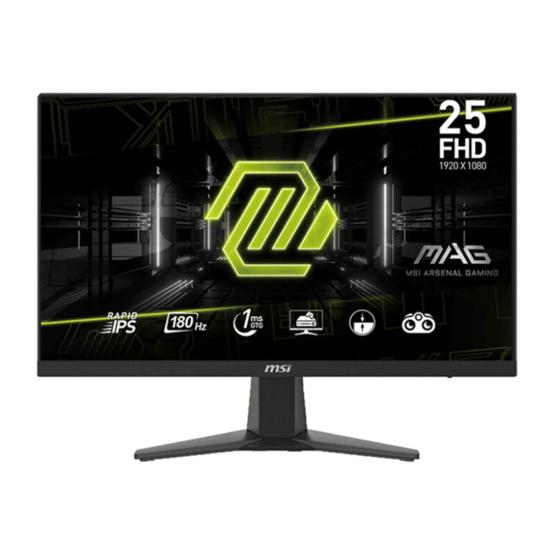 MSI MAG 256F Gaming Monitor – 25 inch FHD (1920 x 1080), Rapid IPS, 180Hz, 1ms