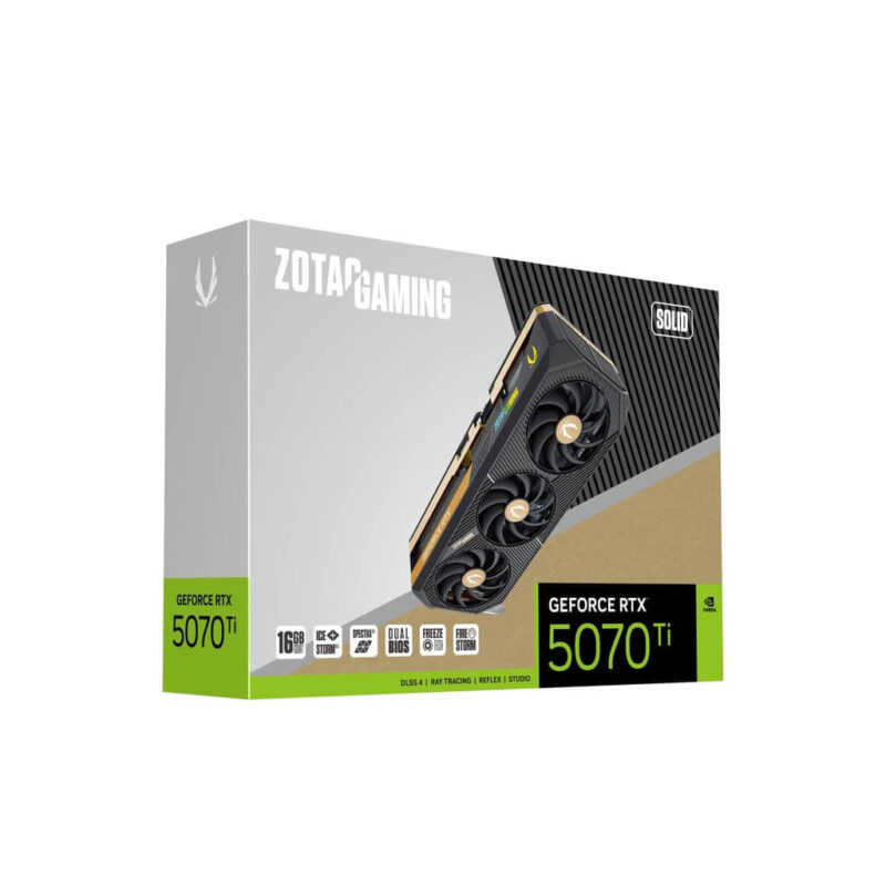 ZOTAC Gaming GeForce RTX 5070 Ti SOLID 16GB GDDR7 GPU - Image 8