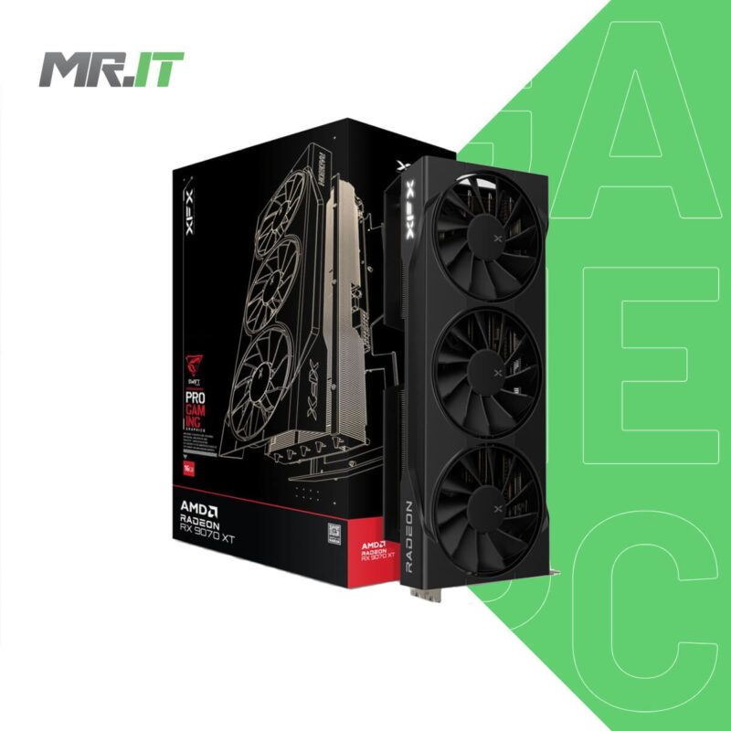 XFX Swift AMD Radeon RX 9070 XT Triple Fan 16GB GDDR6 Gaming Edition GPU