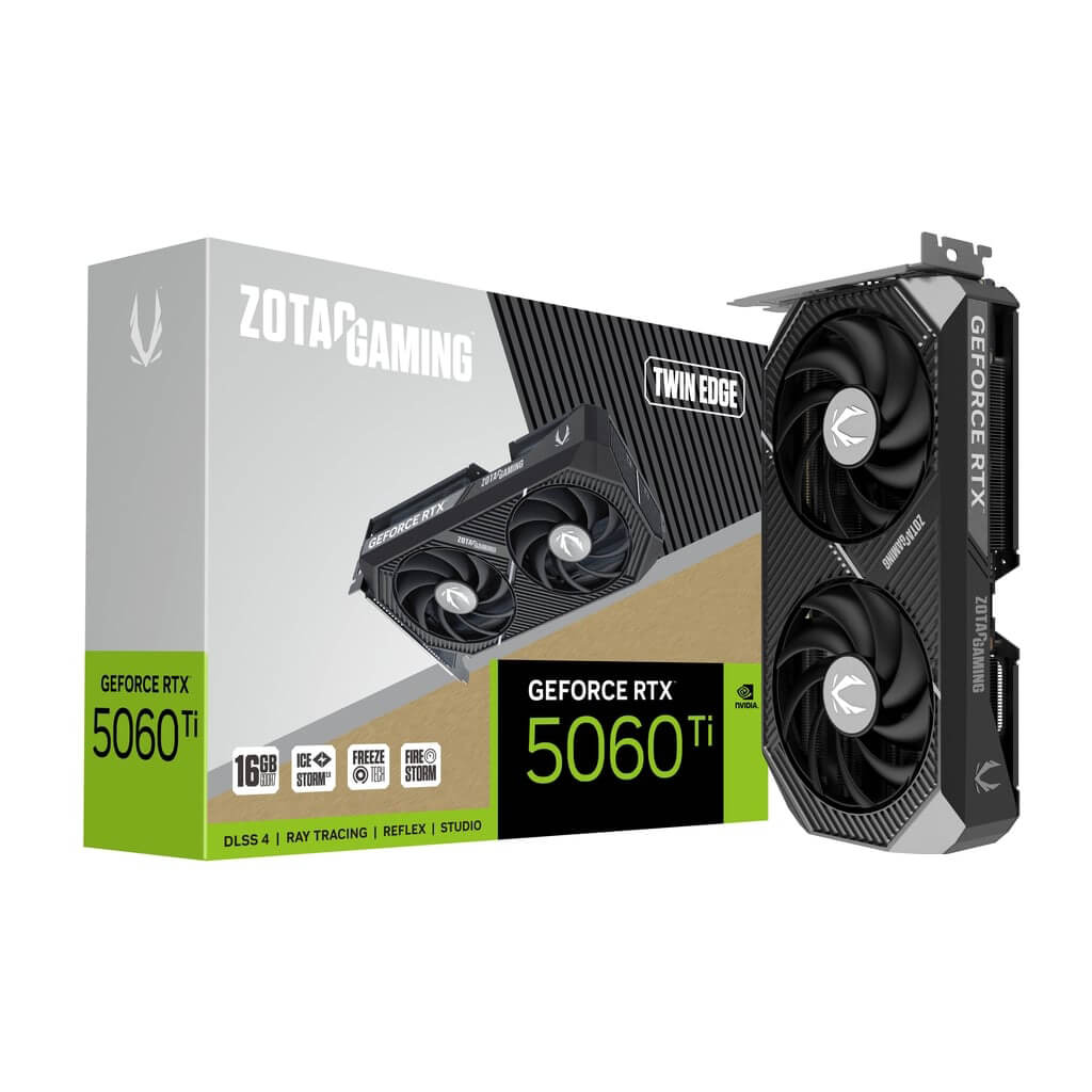 ZOTAC Gaming GeForce RTX 5060 Ti Twin Edge 16GB GDDR7 GPU - Image 8