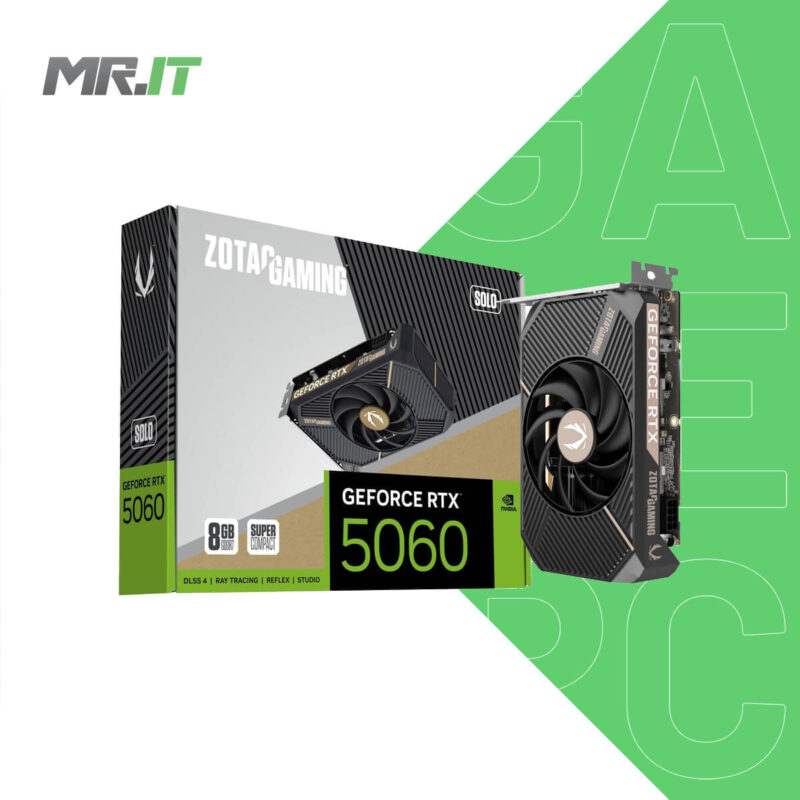 ZOTAC Gaming GeForce RTX 5060 SOLO 8GB GDDR7 GPU