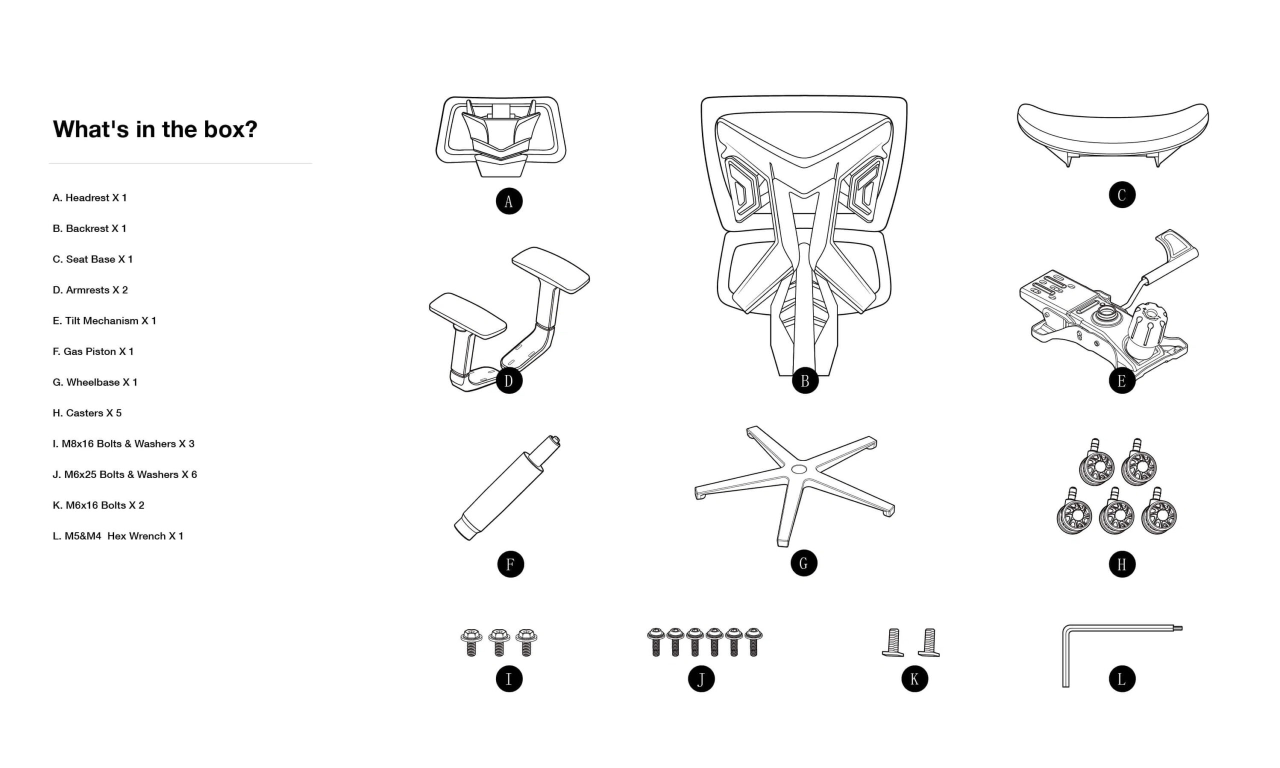x air mesh gaming chair packaging resource 2 scaled