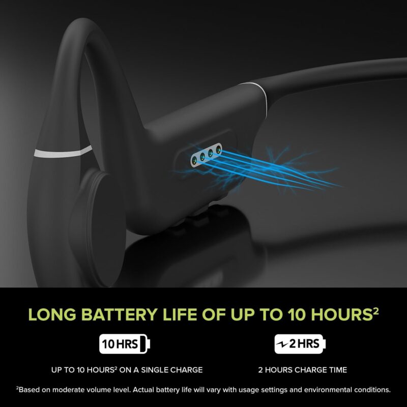 CREATIVE Outlier Free+ Wireless Bone Conduction Headphones with Adjustable Transducers - Image 7