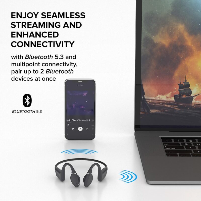 CREATIVE Outlier Free+ Wireless Bone Conduction Headphones with Adjustable Transducers - Image 6