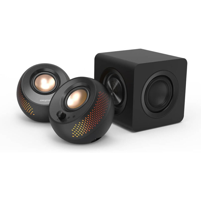 CREATIVE Pebble X Plus 2.1 USB-C RGB Speakers with Subwoofer