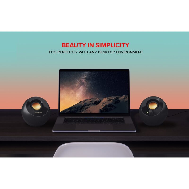 CREATIVE Pebble Plus 16W USB-A Speakers with Subwoofer - Image 2