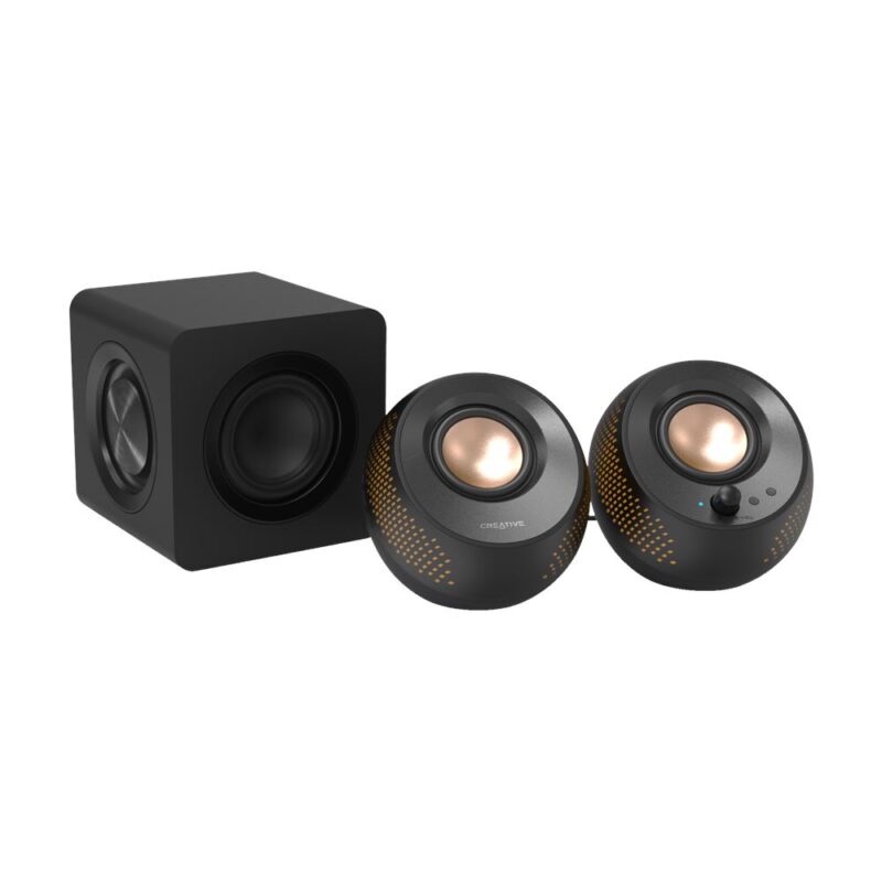 CREATIVE Pebble X Plus 2.1 USB-C RGB Speakers with Subwoofer - Image 9