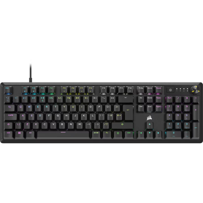 CORSAIR K70 CORE RGB Mechanical Gaming Keyboard - Pre-Lubricated MLX Red Linear Switches - Image 8