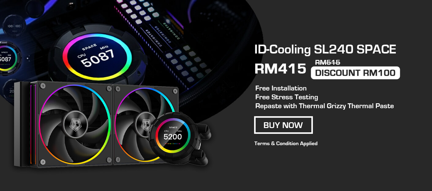 IDCOOLING SL240 Banner