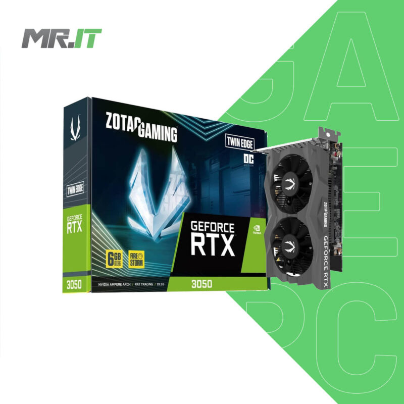 ZOTAC Gaming GeForce RTX 3050 Twin Edge OC 6GB GDDR6 GPU