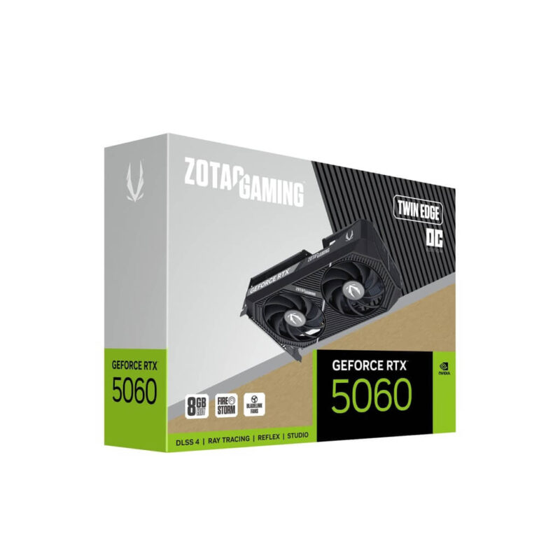 ZOTAC GAMING GeForce RTX 5060 Twin Edge OC 8GB GDDR7 GPU - Image 3