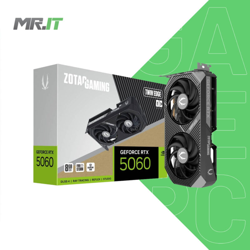 ZOTAC GAMING GeForce RTX 5060 Twin Edge OC 8GB GDDR7 GPU
