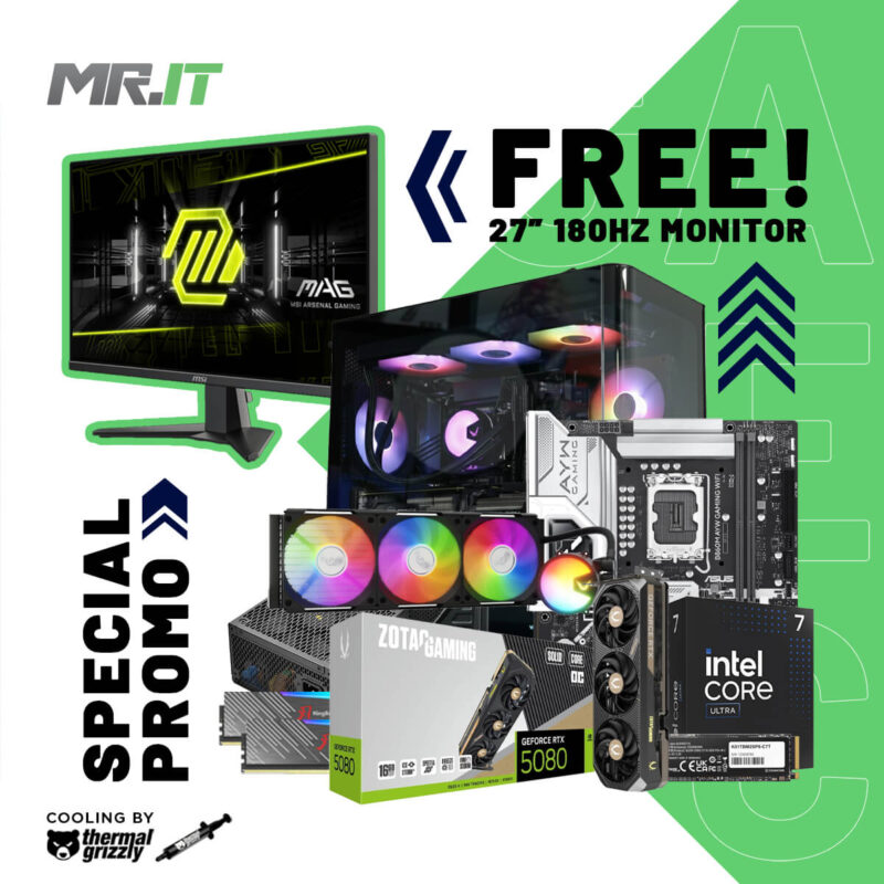 Intel Ultra 7 Gaming PC Free Monitor