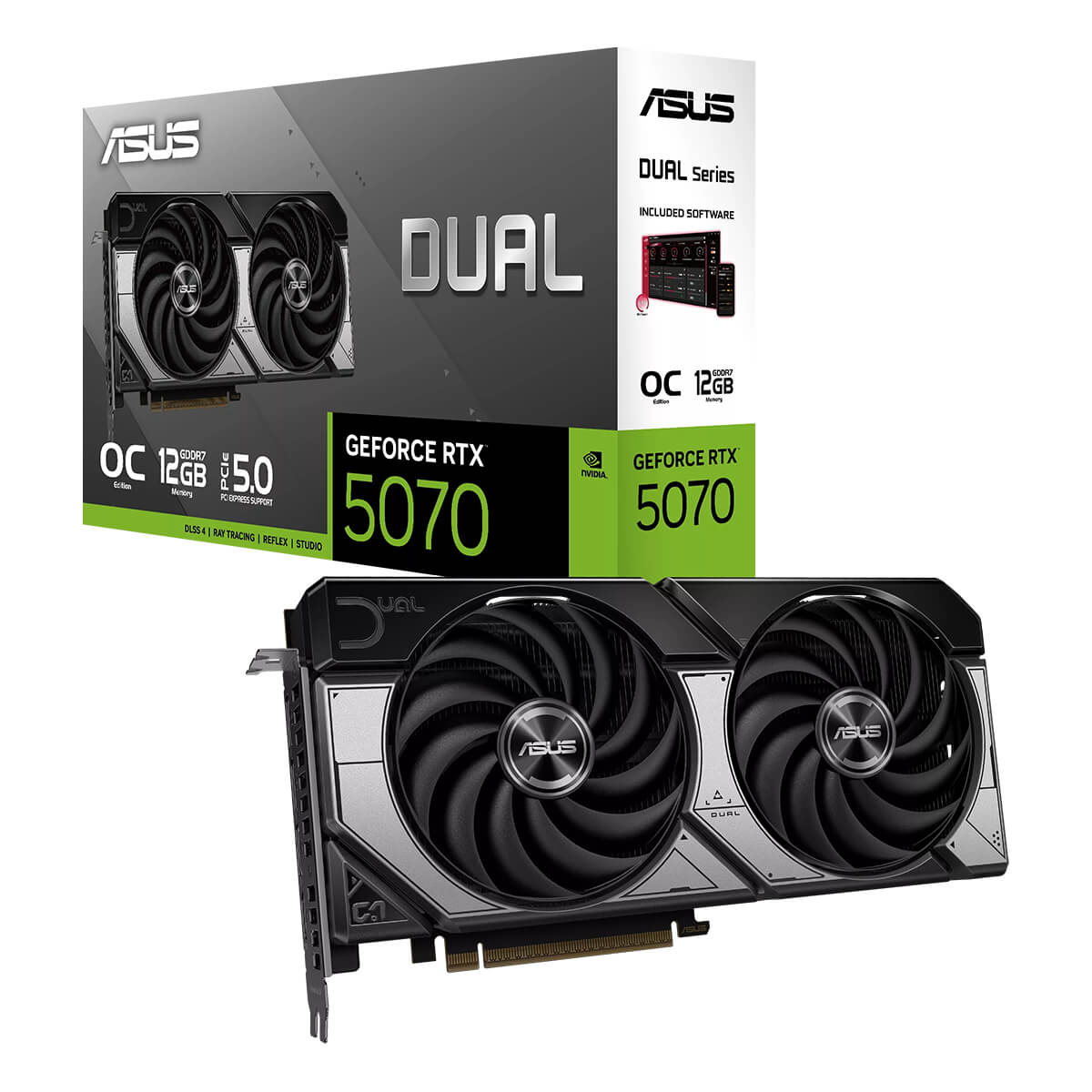 ASUS Dual GeForce RTX 5070 12GB GDDR7 OC Edition GPU - Image 9