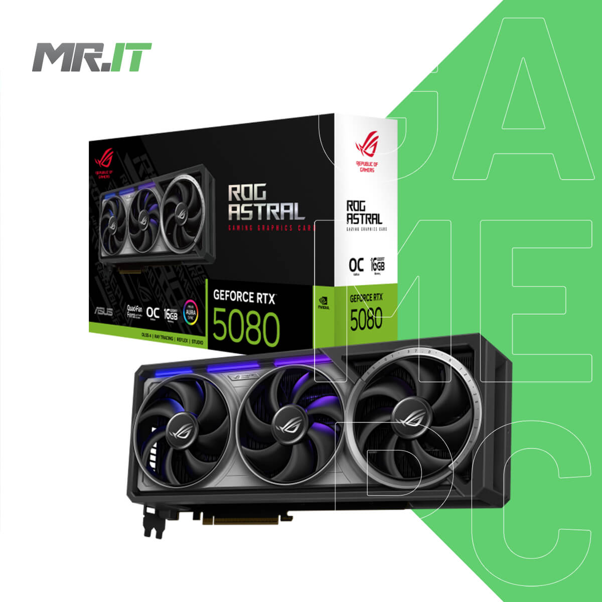 ASUS ROG Astral GeForce RTX 5080 16GB GDDR7 OC Edition GPU