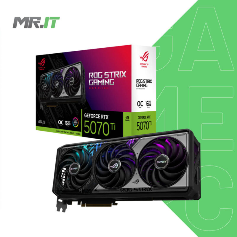 ASUS ROG Strix GeForce RTX 5070 Ti 16GB GDDR7 OC Edition GPU