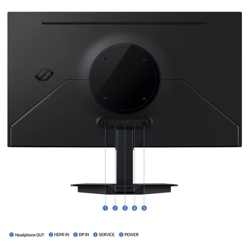 Samsung Odyssey OLED G5 G50SF LS27FG502SEXXS Gaming Monitor – 27 inch QHD (2560x 1440), QD-OLED, 180Hz, 0.03ms - Image 4