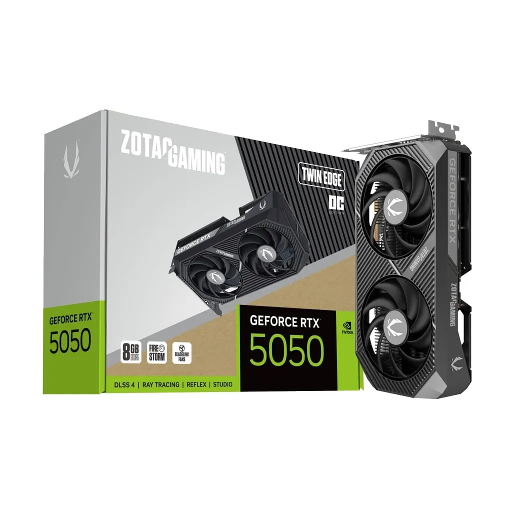 ZOTAC GAMING GeForce RTX 5050 Twin Edge OC 8GB GDDR6 GPU - Image 7