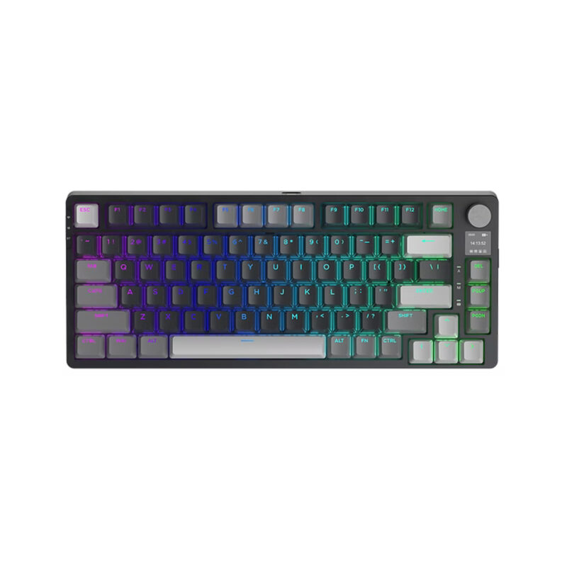 TECWARE Phantom S 75% RGB Mechanical Gaming Keyboard – Pre-Lubricated Red Linear Switches