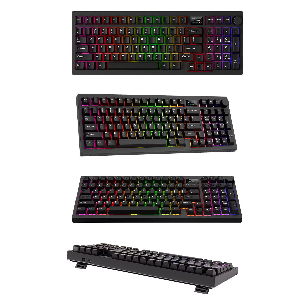 TECWARE Spectre 75 /96 RGB Mechanical Gaming Keyboard – Pre-Lubricated Red Linear Switches - Image 6