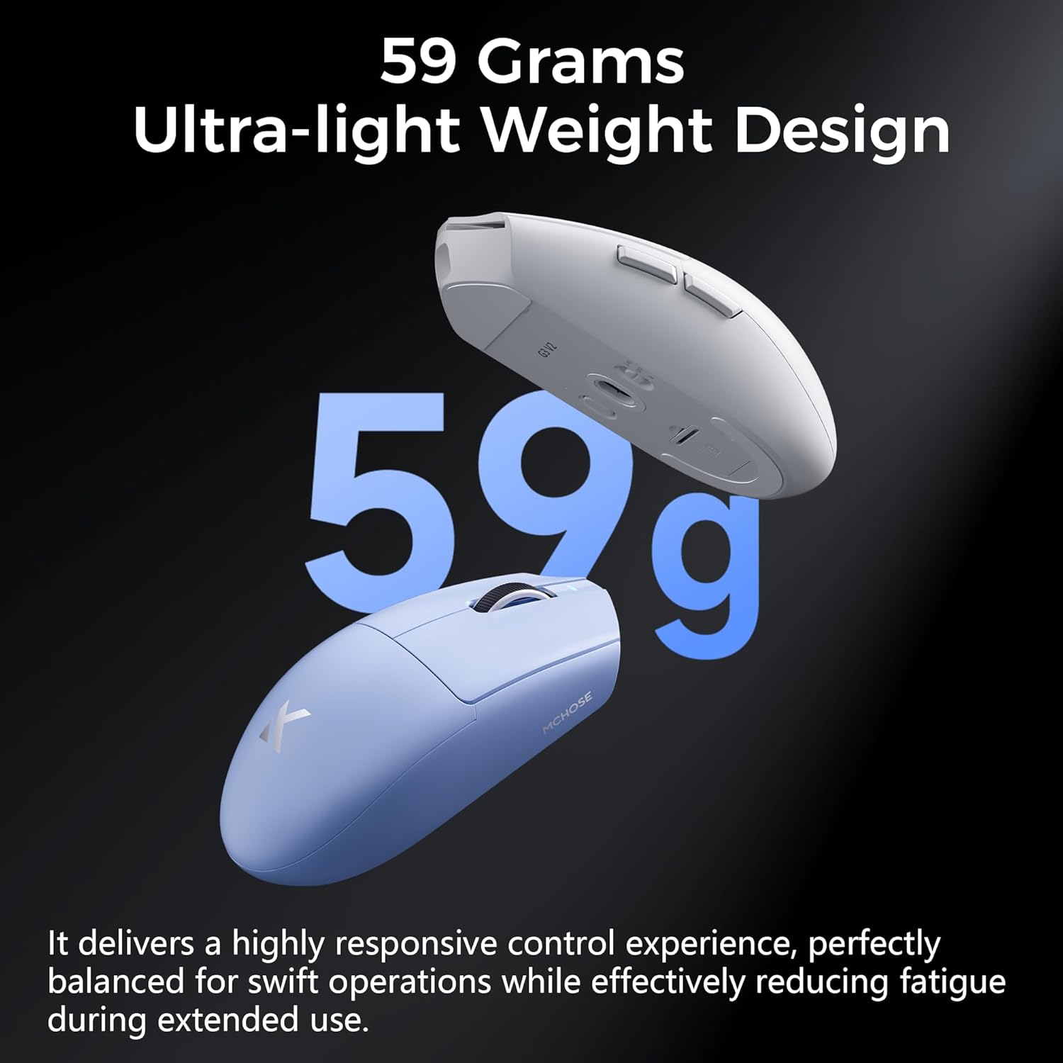 MCHOSE G3 V2 Wireless Gaming Mouse - Image 4