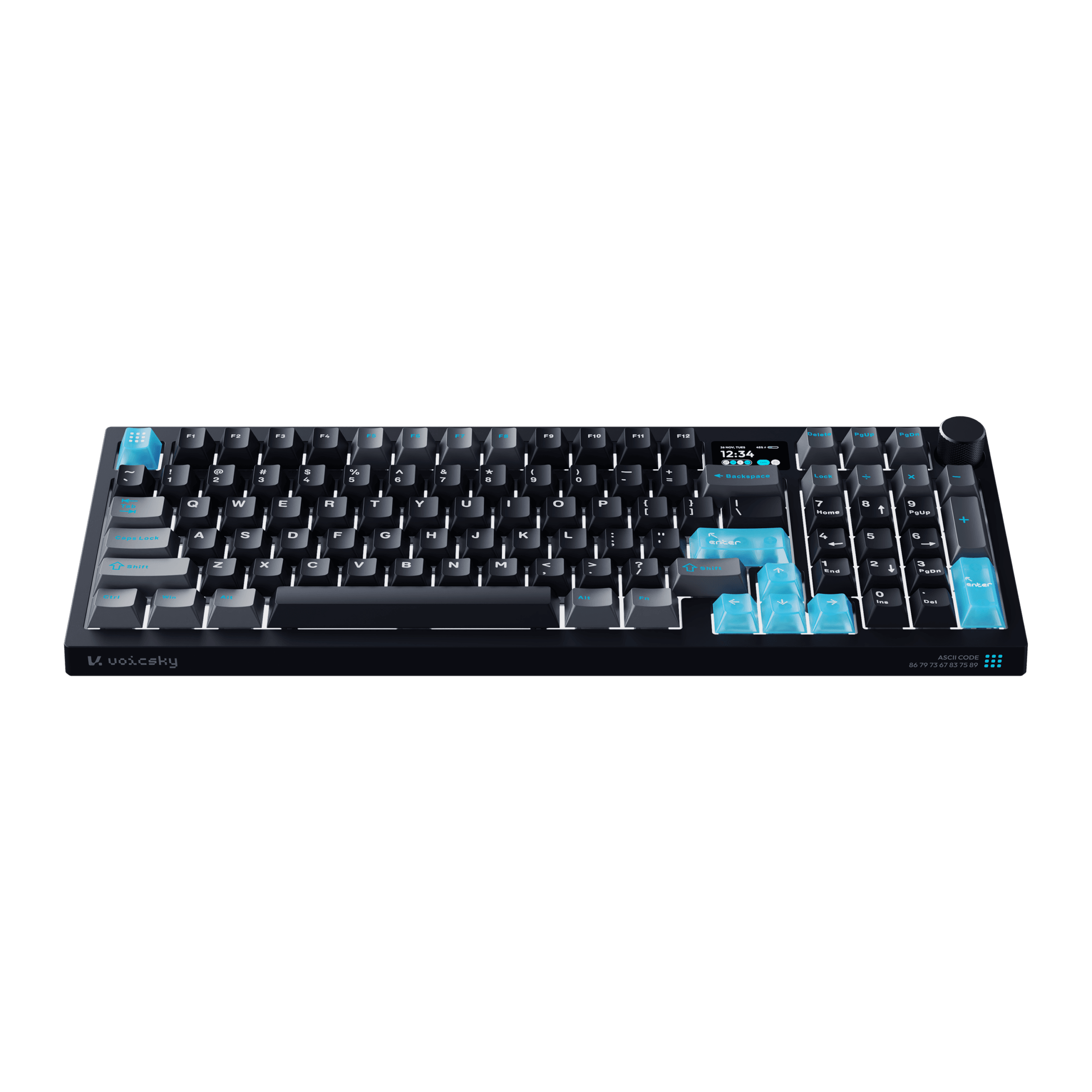 VOICSKY Echo 96 Wireless Mechanical Keyboard With Dynamic Screen - VOICSKY TONE - Silent & Linear Switches | VOICSKY CLOUDY - Bouncy & Tactile Switches - Image 6