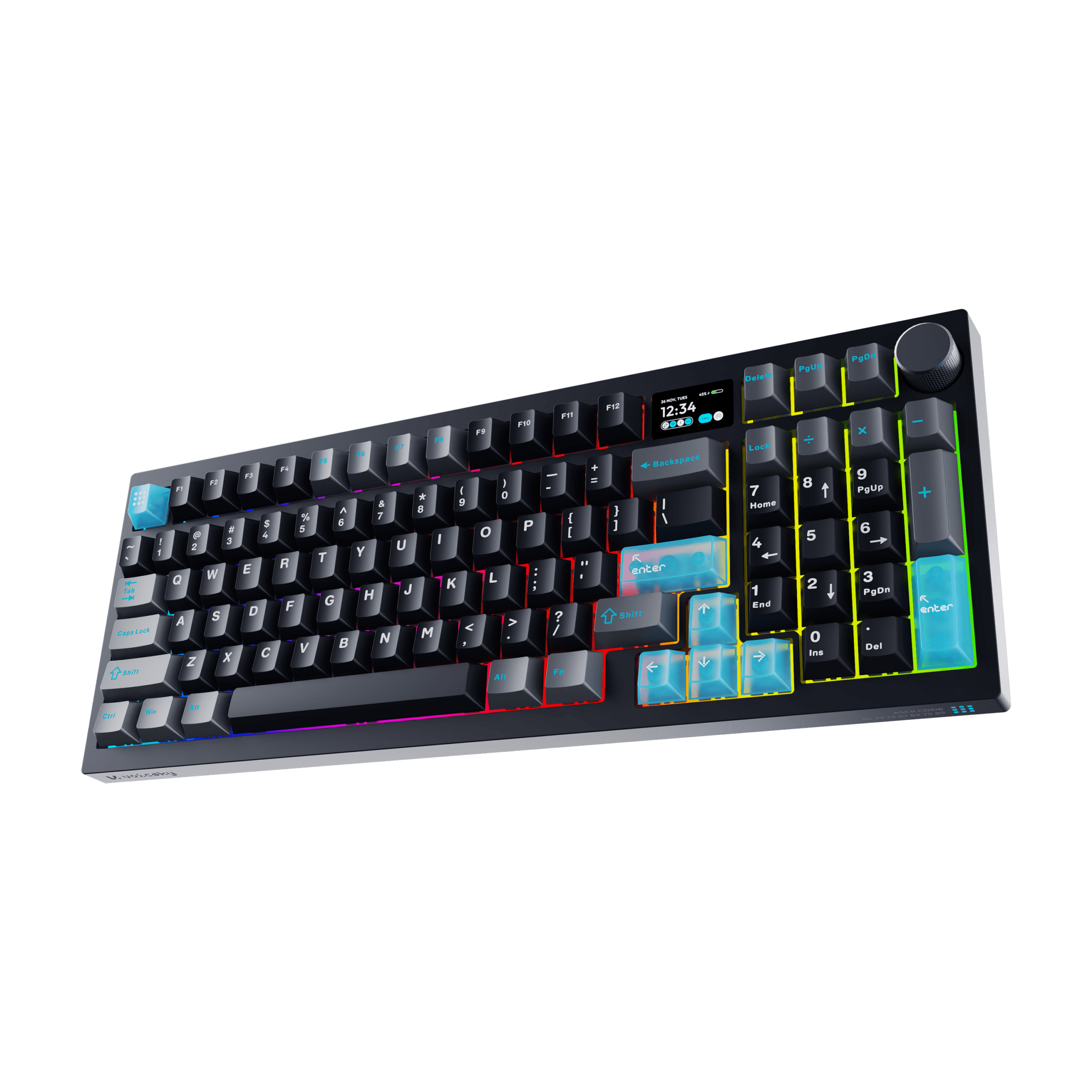 VOICSKY Echo 96 Wireless Mechanical Keyboard With Dynamic Screen - VOICSKY TONE - Silent & Linear Switches | VOICSKY CLOUDY - Bouncy & Tactile Switches - Image 7