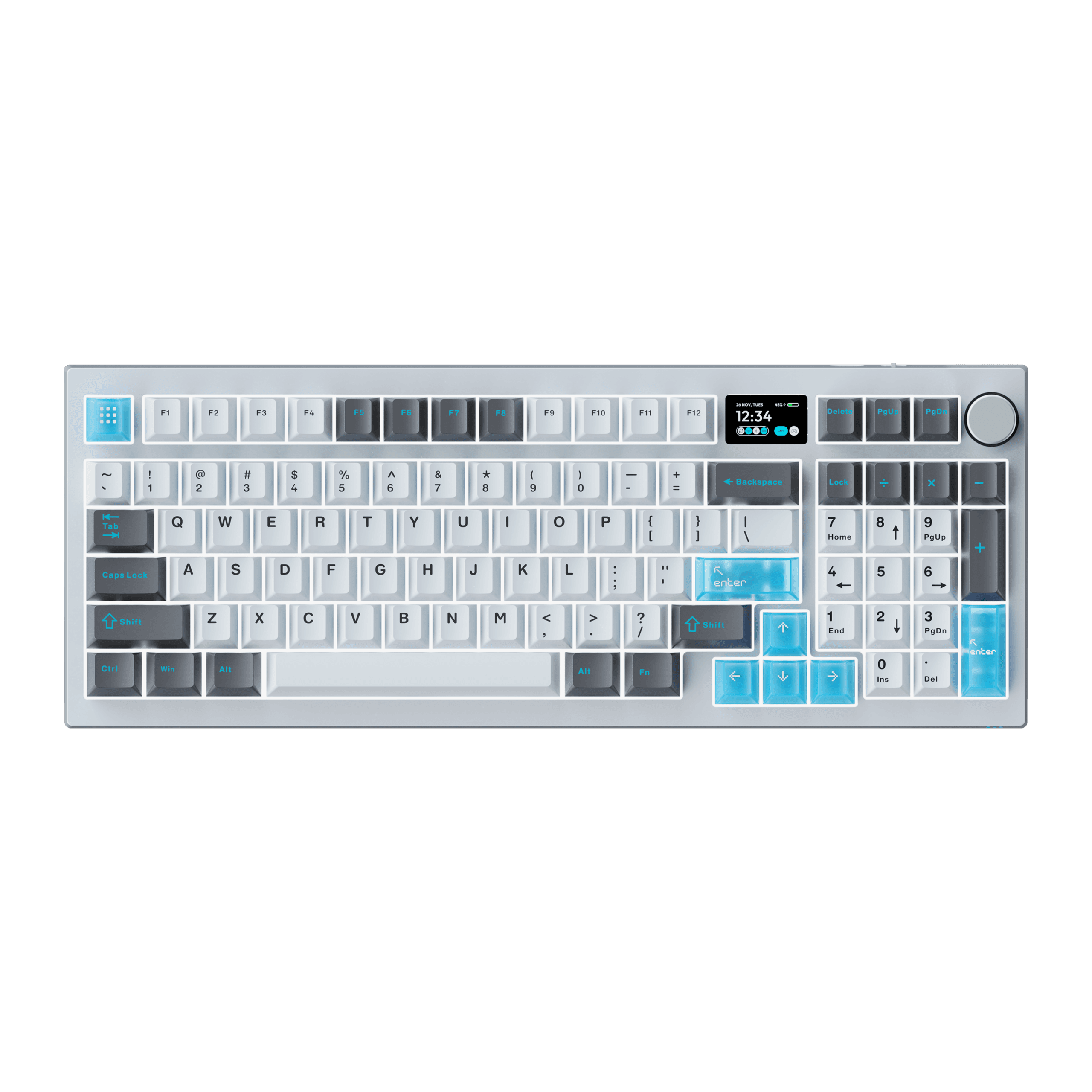VOICSKY Echo 96 Wireless Mechanical Keyboard With Dynamic Screen - VOICSKY TONE - Silent & Linear Switches | VOICSKY CLOUDY - Bouncy & Tactile Switches - Image 10