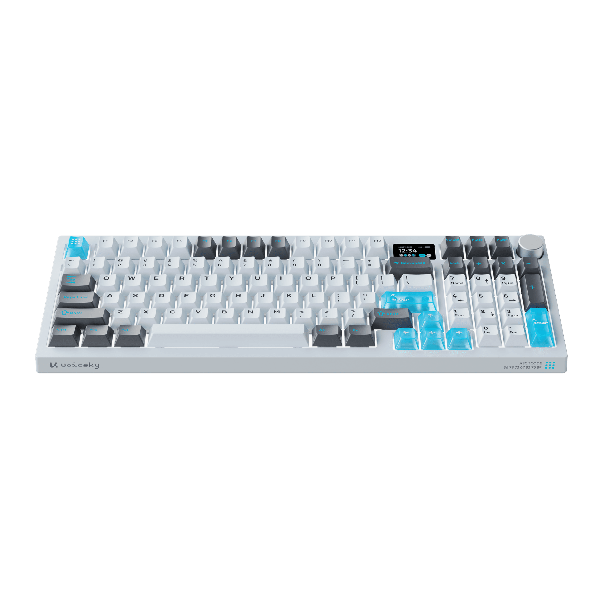 VOICSKY Echo 96 Wireless Mechanical Keyboard With Dynamic Screen - VOICSKY TONE - Silent & Linear Switches | VOICSKY CLOUDY - Bouncy & Tactile Switches - Image 11